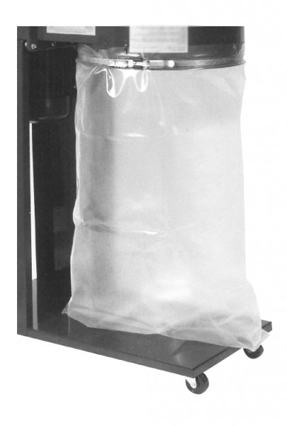 FOX Lower Clear Polythene Collector Bag for F50-841